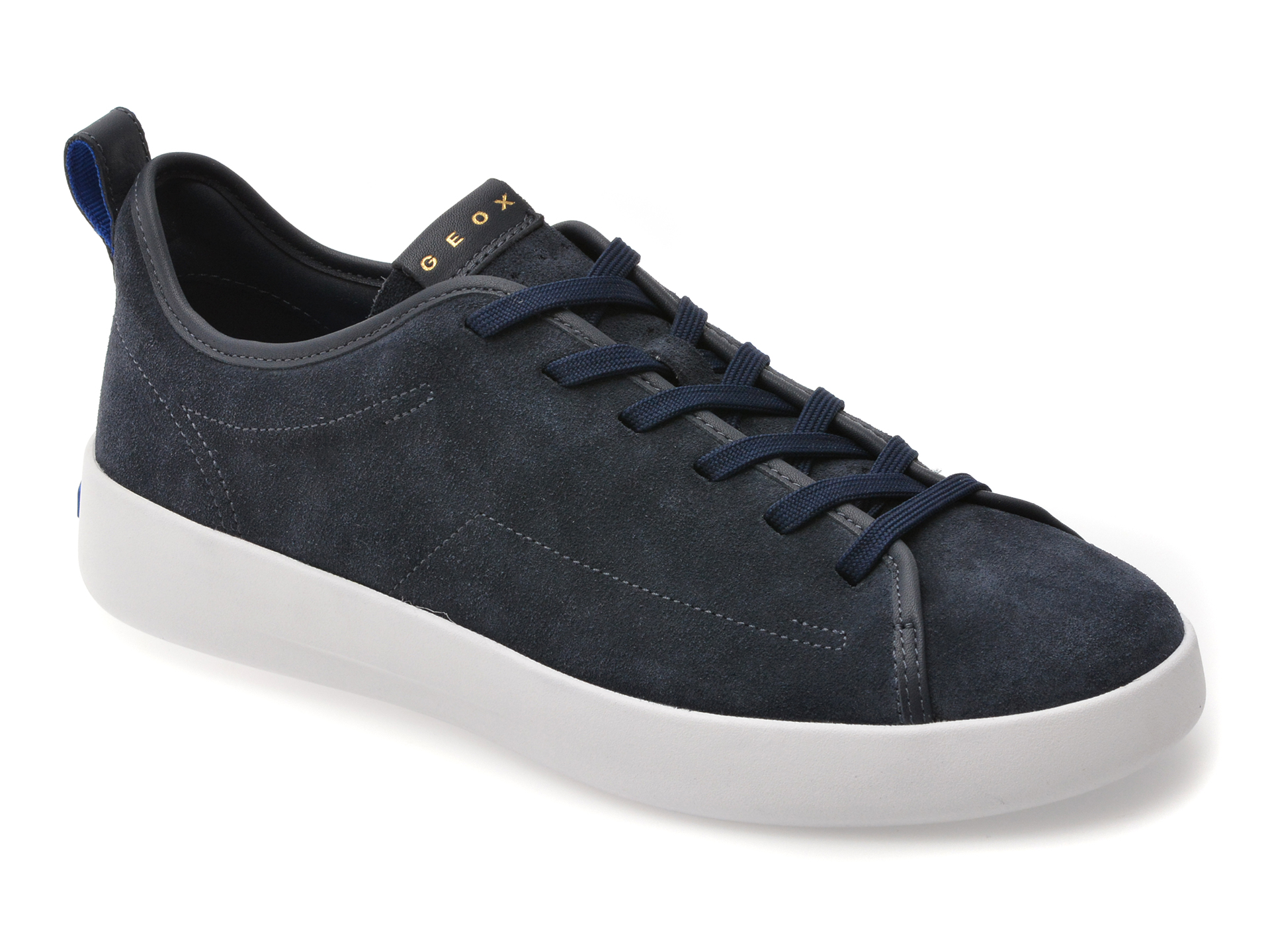 Pantofi sport GEOX bleumarin, U655KA, din piele intoarsa