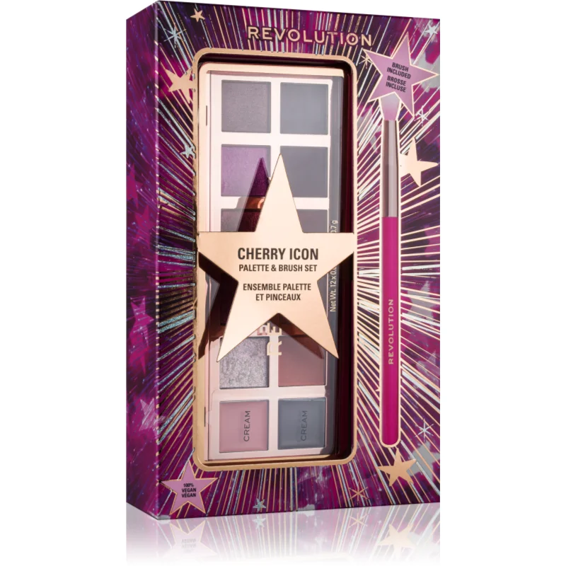 Revolution Makeup set Cherry Icon set cadou pentru ochi