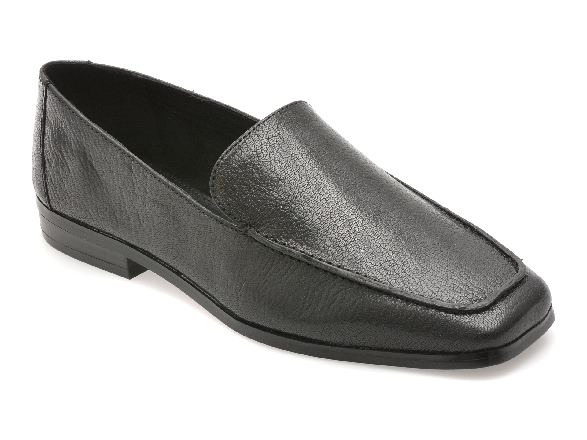 Mocasini ALDO negri, CARROBRERIA 001, din piele naturala