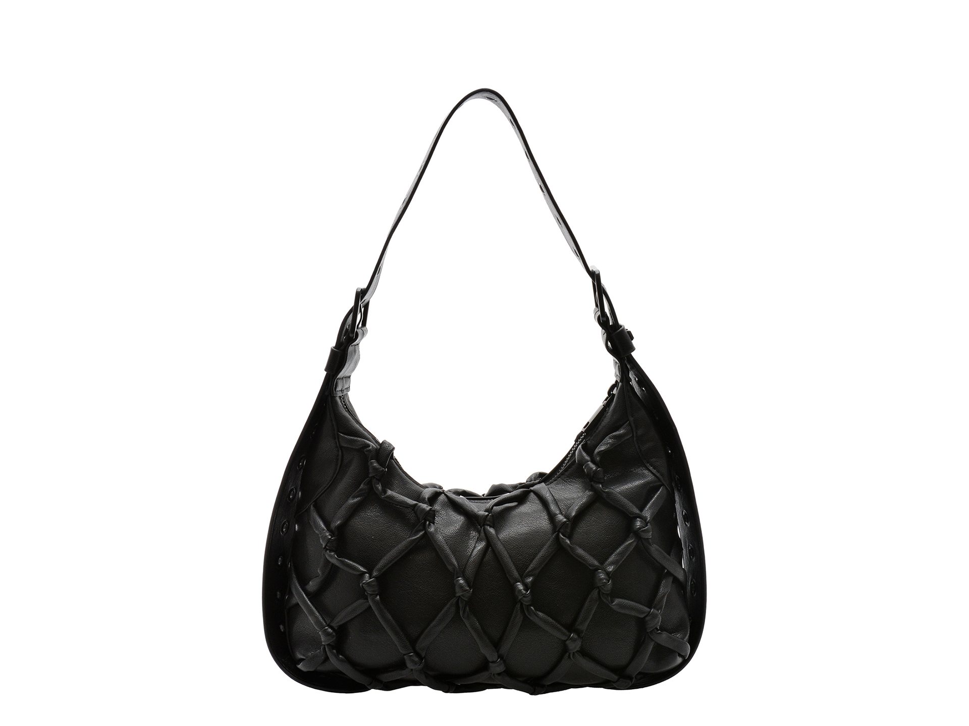 Geanta DESIGUAL neagra, SAXP50, din piele ecologica