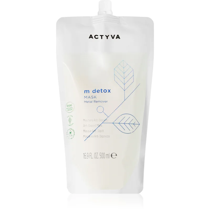 Kemon Group Actyva M Detox mască detoxifiantă împotriva apei dure 500 ml