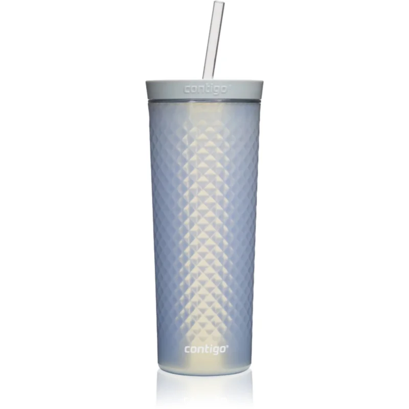 Contigo Autoclose Tumbler ceasca pentru călătorii culoare Shiny Blue 590 ml