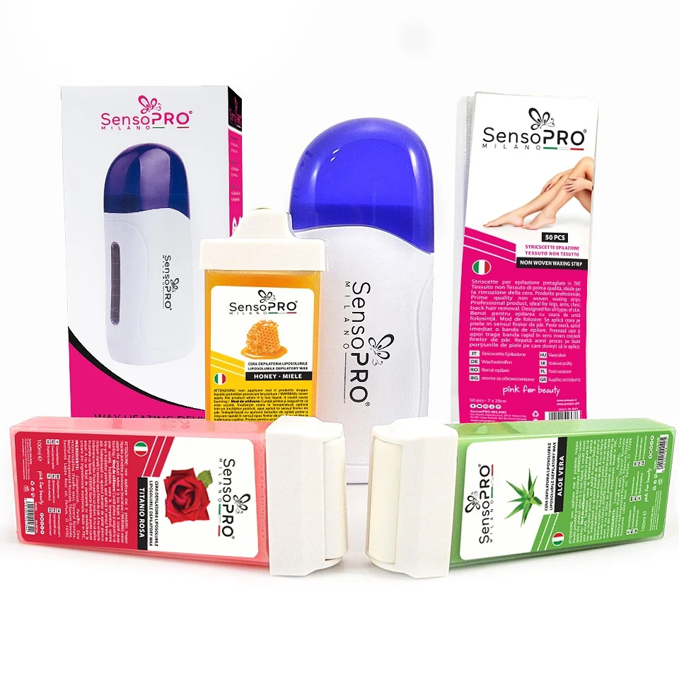 Kit Epilare Ceara SensoPRO Milano Princess + CADOU Rezerva Ceara aplicator ingust