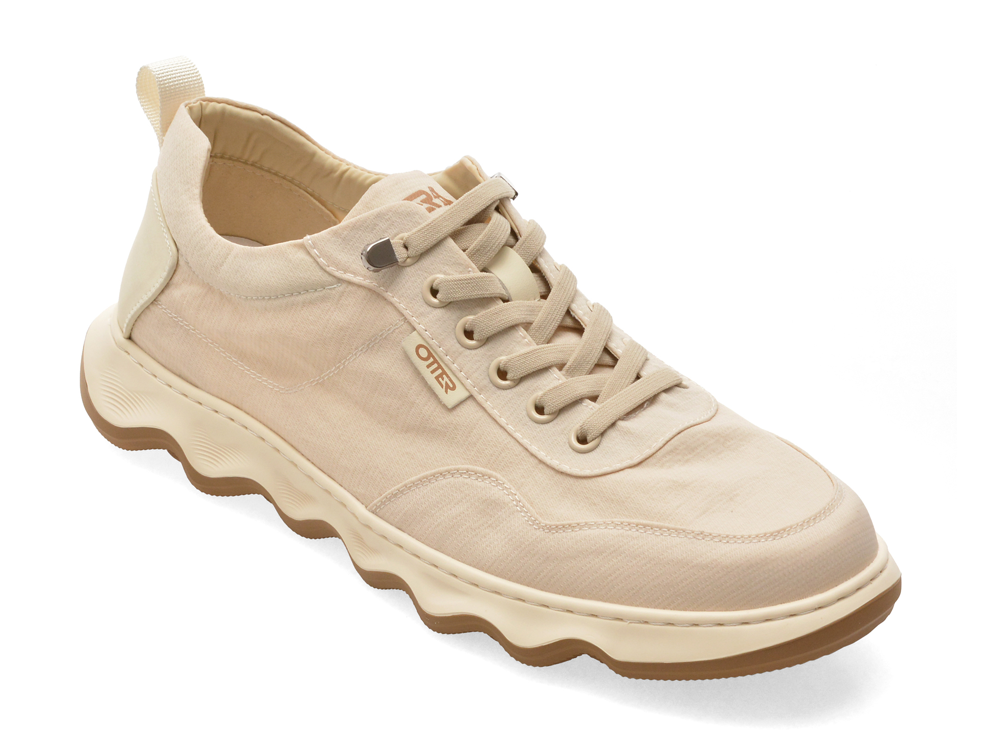 Pantofi sport OTTER bej, 5208, din material textil