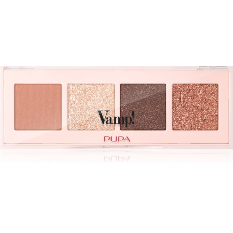 PUPA Milano Vamp! Eyeshadow Palette paletă cu farduri de ochi 002 Gold Bronze 5.2 g