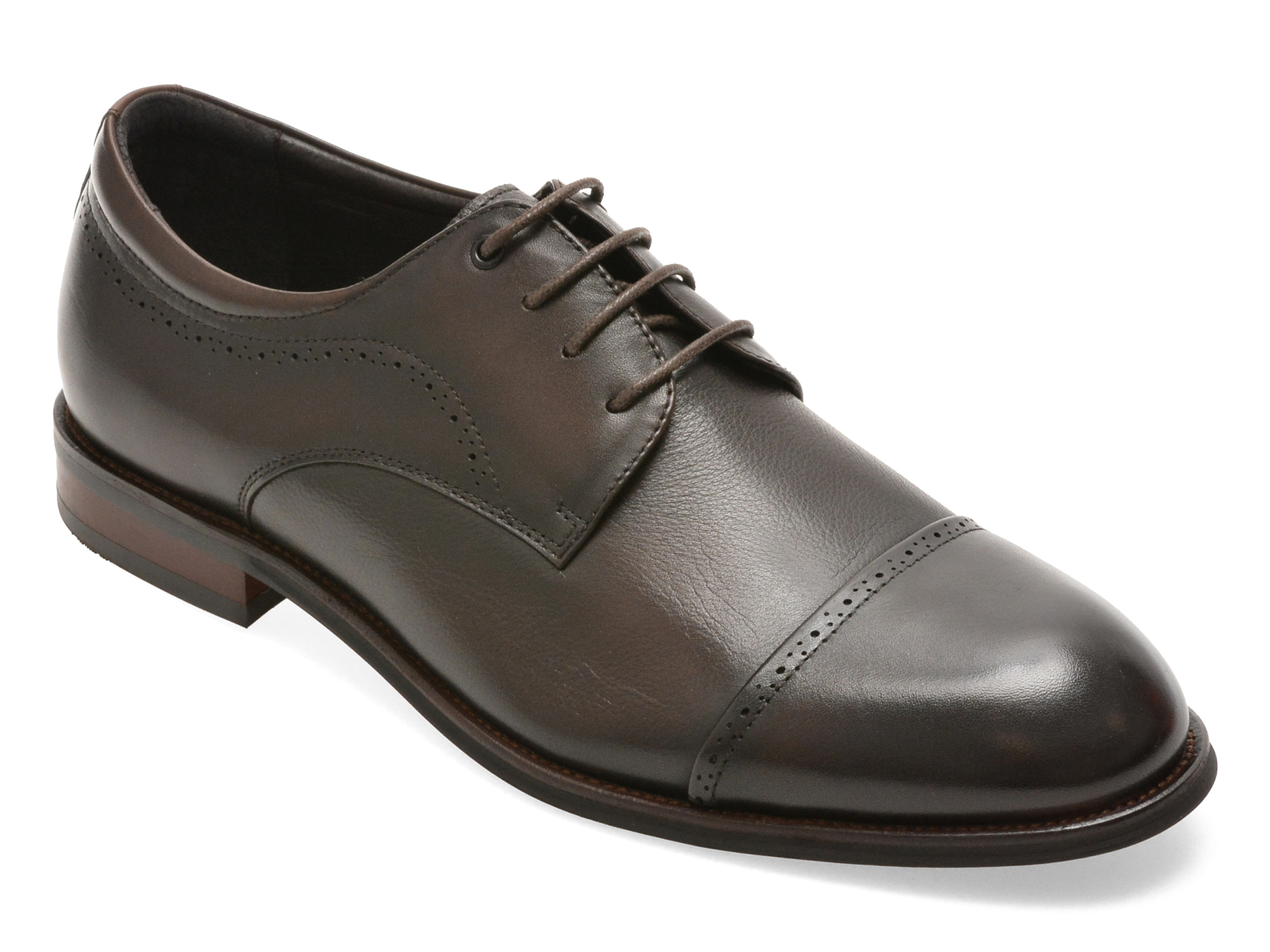 Pantofi eleganti EPICA maro, RT112A, din piele naturala