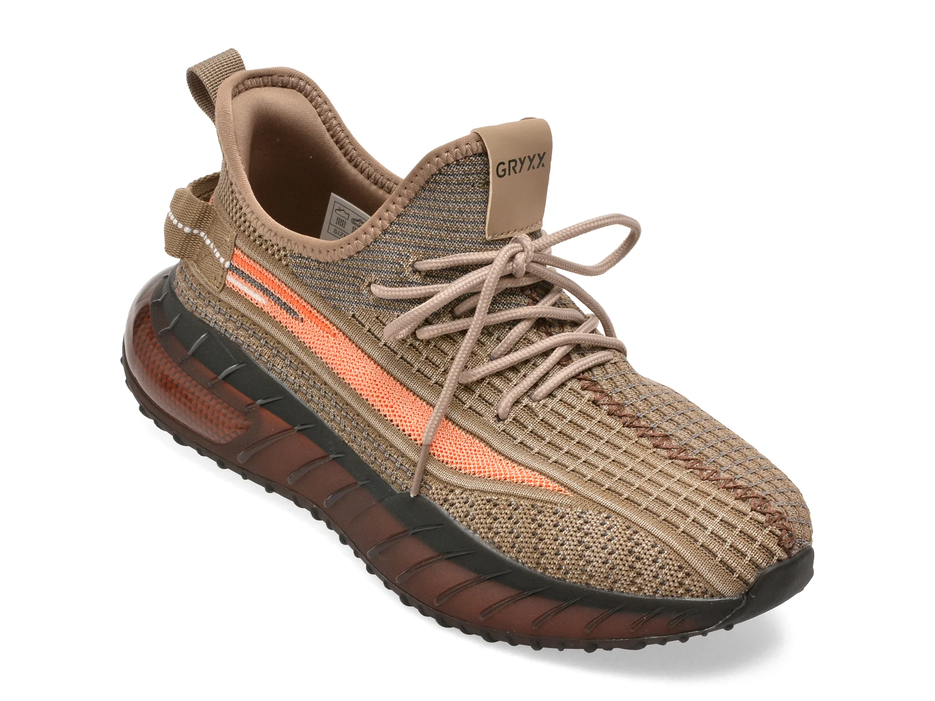 Pantofi sport GRYXX gri, 9953, din material textil