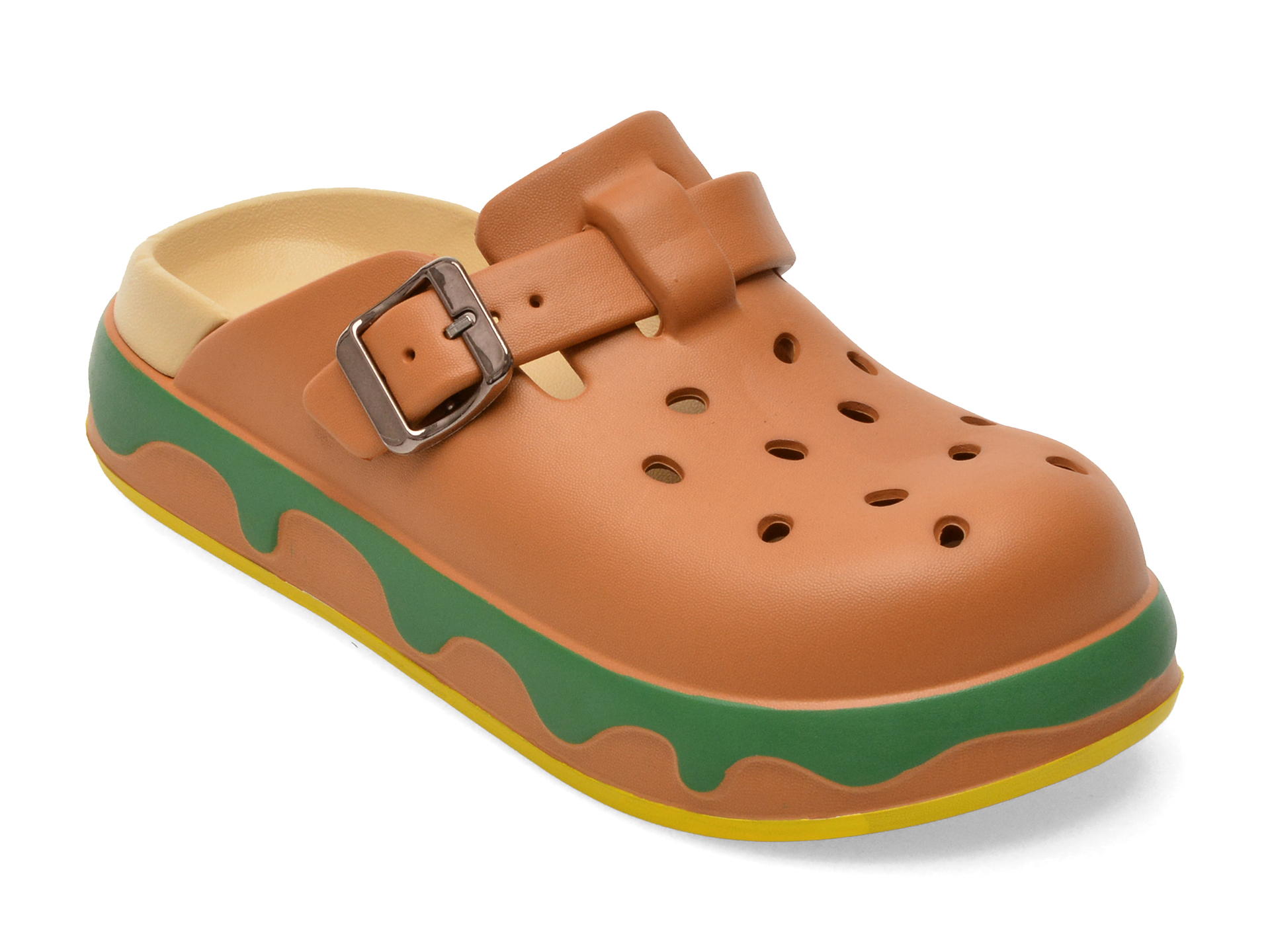 Papuci GRYXX maro, A196, din pvc