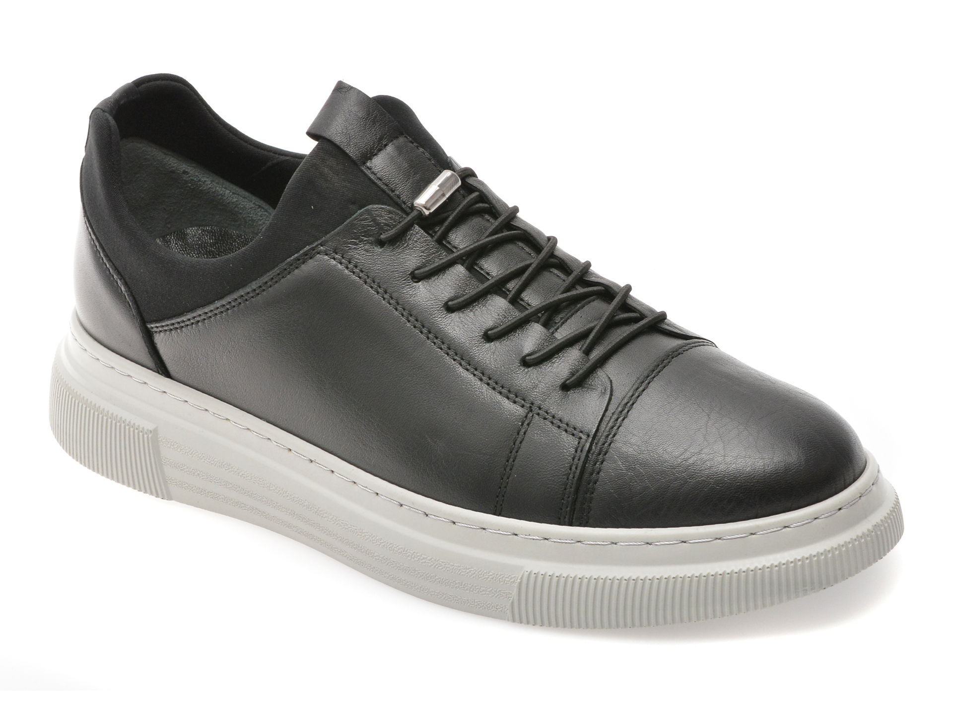 Pantofi GRYXX negri, BS3810, din piele naturala