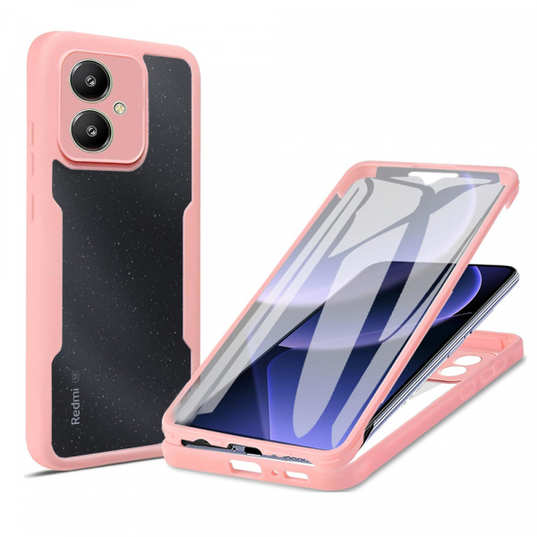 Husa pentru Xiaomi Redmi 13C 5G, Techsuit, ColorVerse 360, Roz