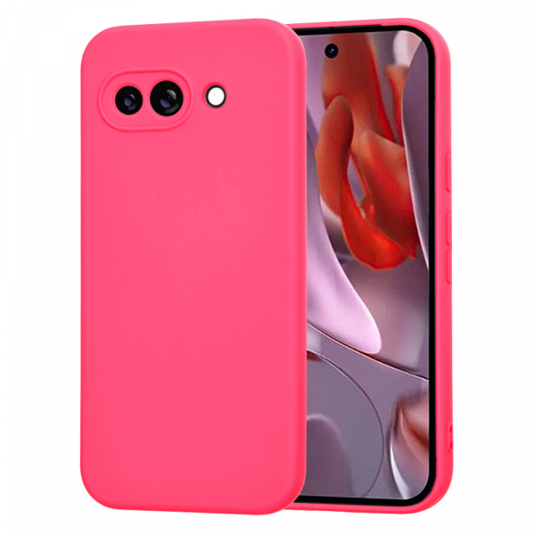 Husa pentru Google Pixel 9a, Techsuit, SoftFlex, Roz Inchis