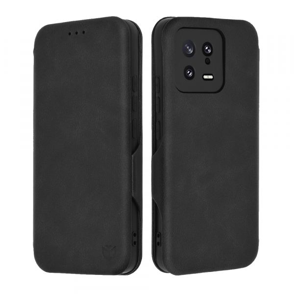Husa pentru Xiaomi 13, Techsuit, Safe Wallet Plus, Neagra