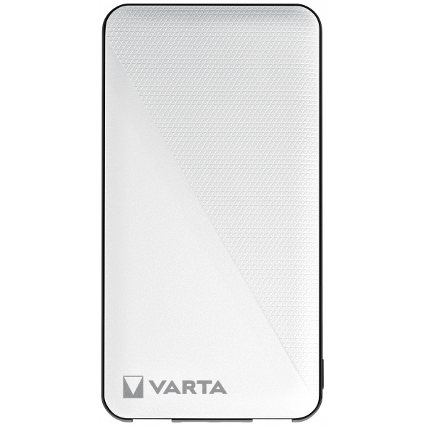 Baterie Externa Varta Energy, 5000mAh, 15W, 1 x USB-C - 2 x USB-A, Alba