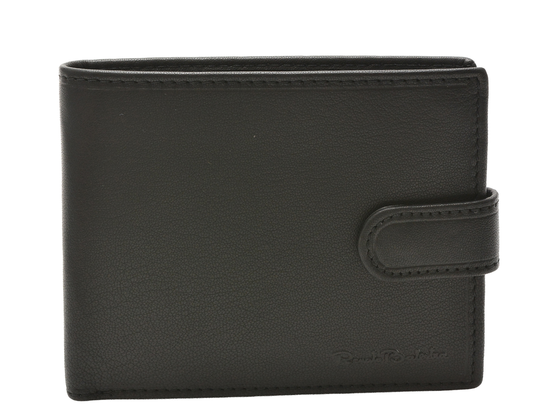 Portofel RENATO BALESTRA negru, CLASSIC, din piele naturala