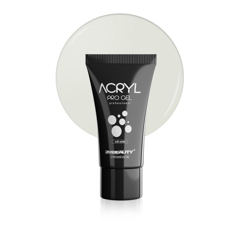 Acryl Pro Gel 2M Hema Free - Soft White 30gr
