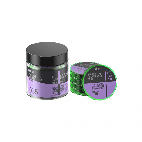Fir Tungsten 2UUL WS-035, 0.035mm, 100m, Set 5 bucati