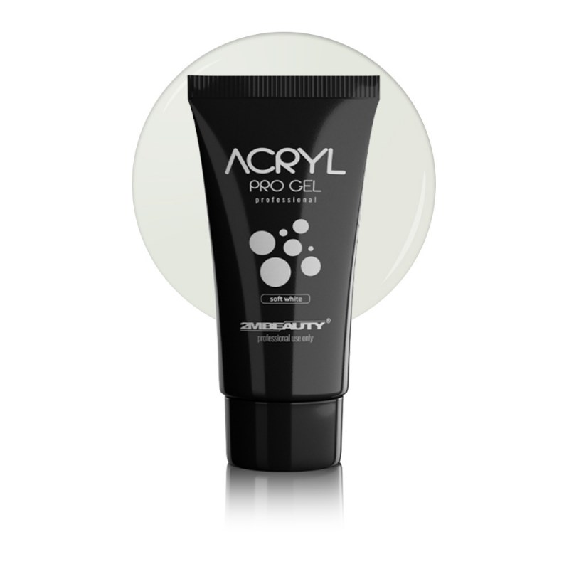Acryl Pro Gel 2M Hema Free - Soft White 60gr