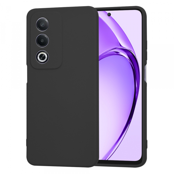Husa pentru Oppo A80, Techsuit, SoftFlex, Neagra