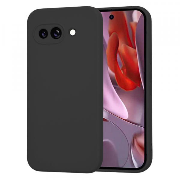 Husa pentru Google Pixel 9a, Techsuit, SoftFlex, Neagra
