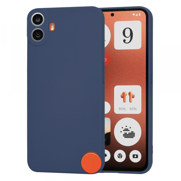 Husa pentru Nothing CMF Phone 1, Techsuit, SoftFlex, Bleumarin