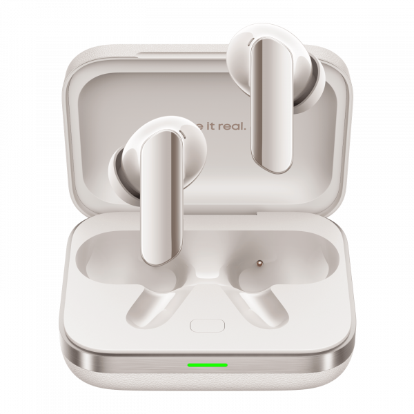 Handsfree Bluetooth Realme Buds Air7 Pro, TWS, ANC, MultiPoint, Bej