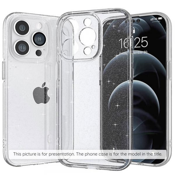 Husa pentru Google Pixel 10 Pro XL, Techsuit, SparkleSkin, Transparenta