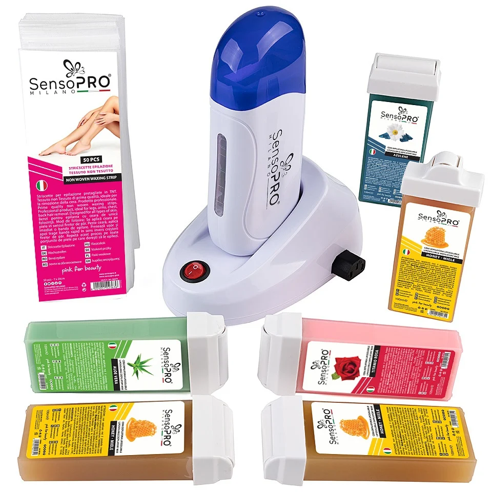 Kit Epilare Ceara SensoPRO Milano Master Line + CADOU Rezerva Ceara aplicator ingust