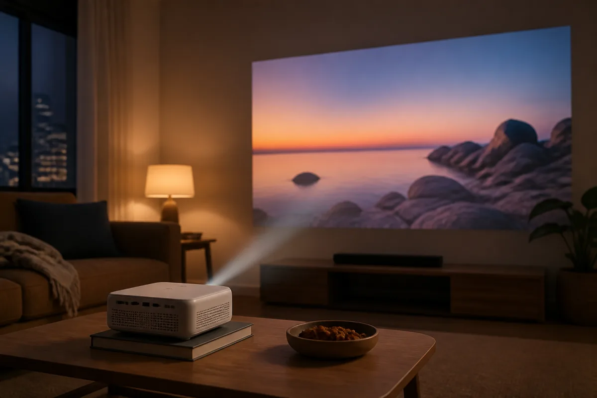 Kruger 5000 lumeni sau Samsung Freestyle: videoproiector de living