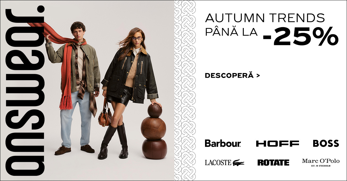 Answear.ro — Autumn Trends, până la -25% cu codul AT